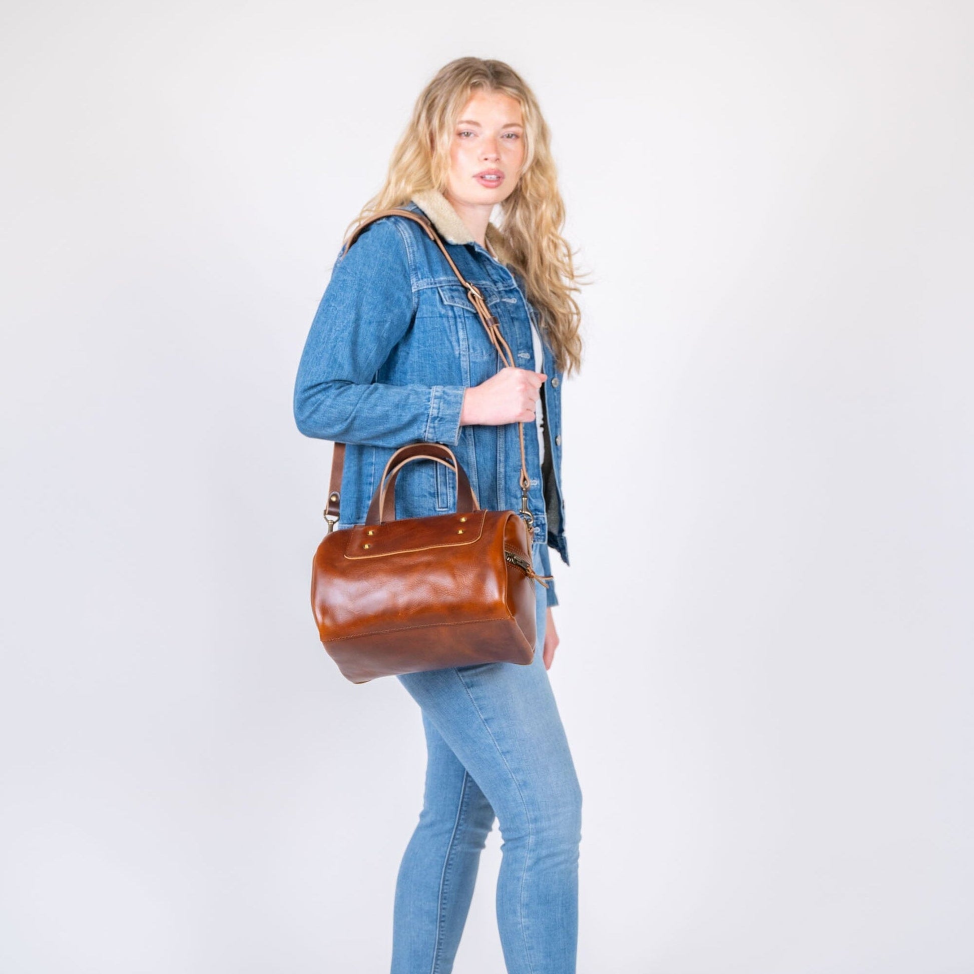 FLORENCE LEATHER CROSSBODY BAG