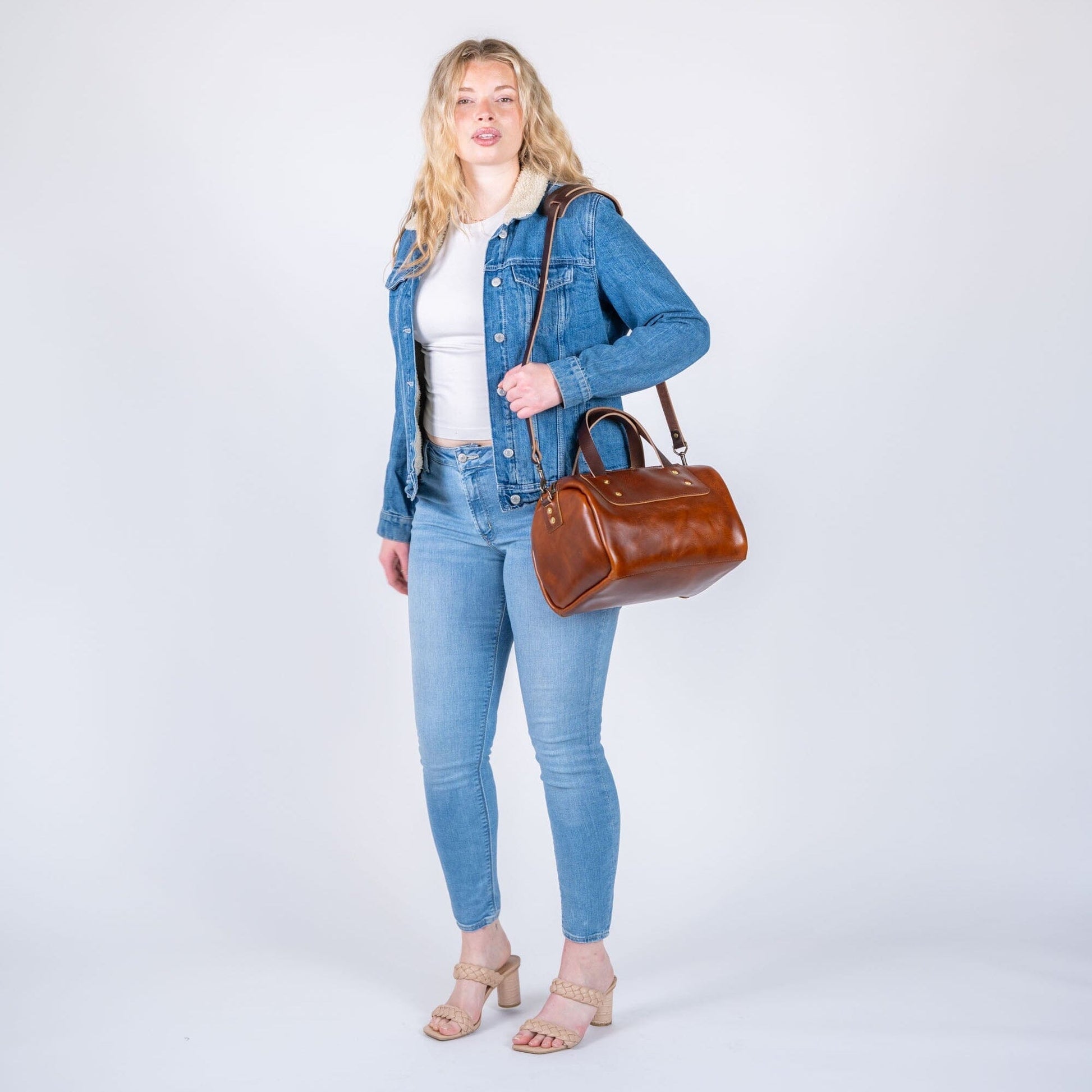 FLORENCE LEATHER CROSSBODY BAG