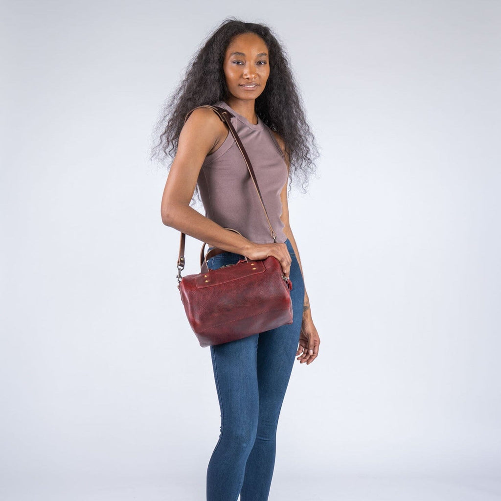 FLORENCE LEATHER CROSSBODY BAG