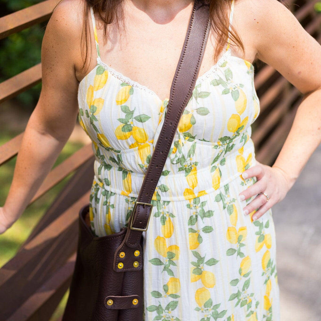 JULIANNE LEATHER HOBO BAG - SMALL