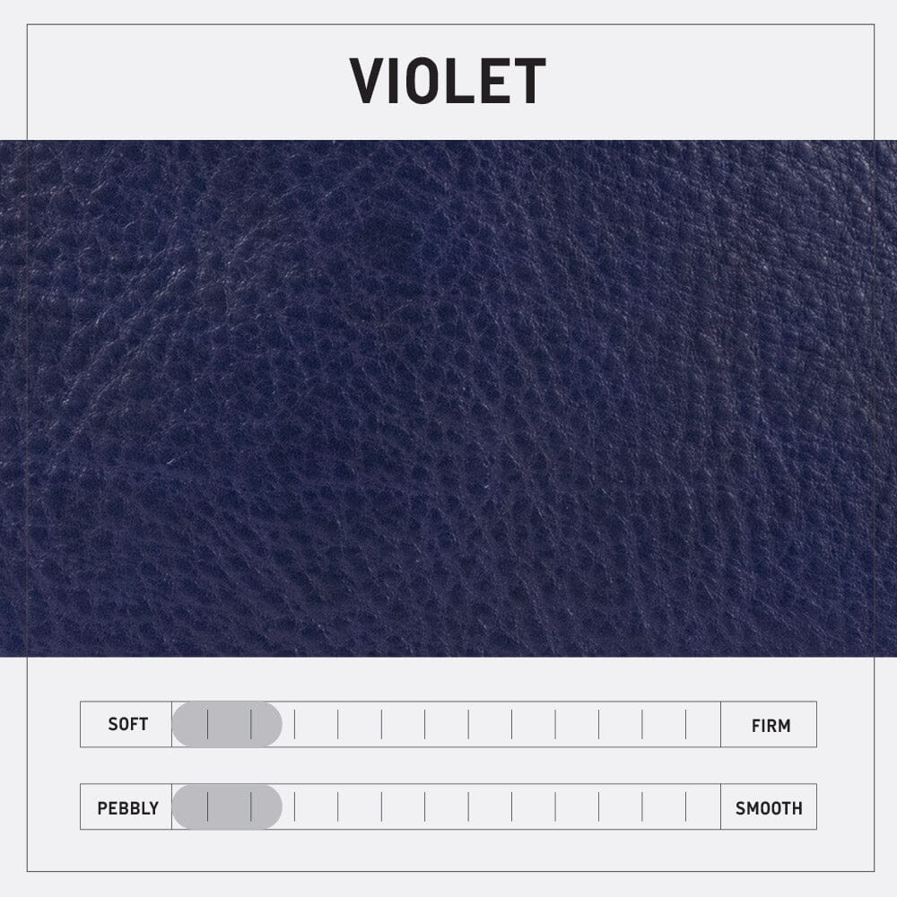 LEATHER ZIPPERED POUCH WITH GUSSET - SMALL