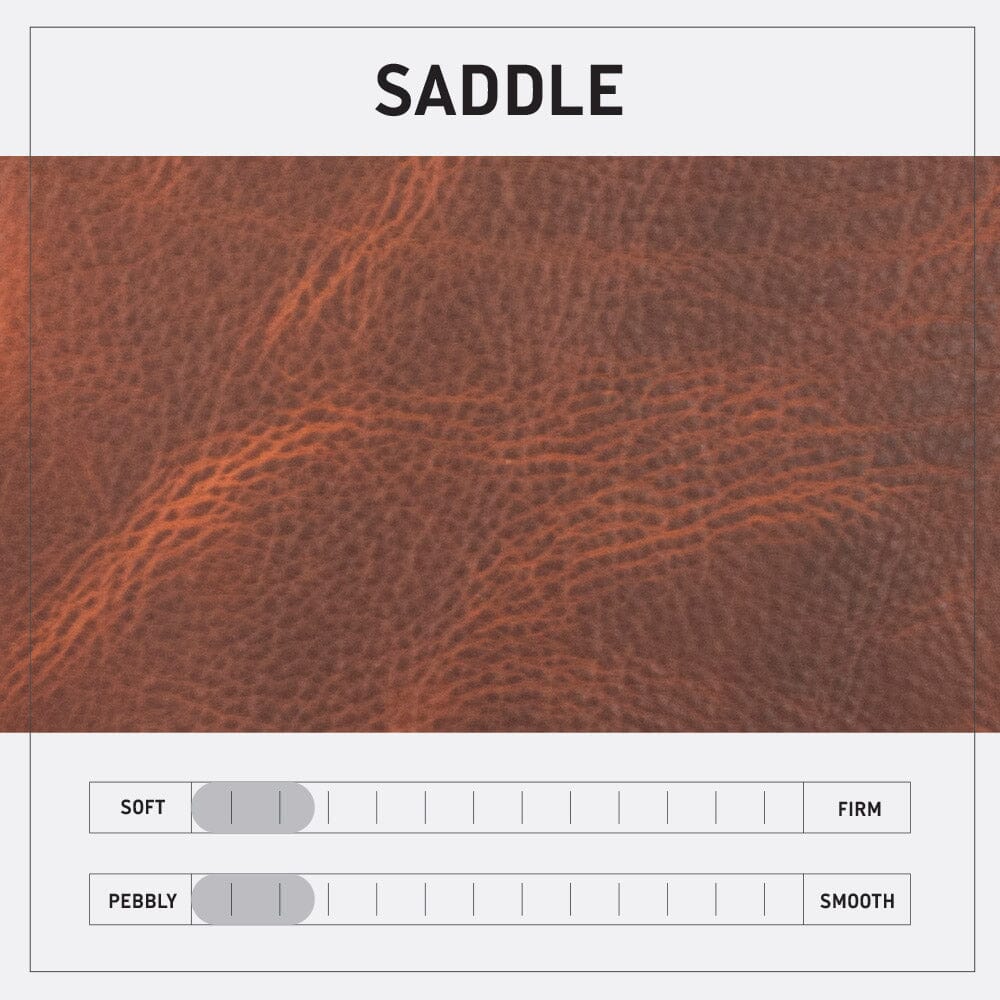 RENNIE LEATHER SHOULDER BAG - SADDLE