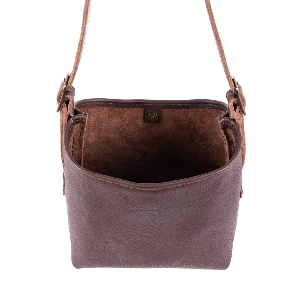 JULIANNE LEATHER HOBO BAG - SMALL