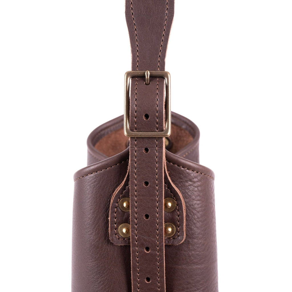 JULIANNE LEATHER HOBO BAG - SMALL